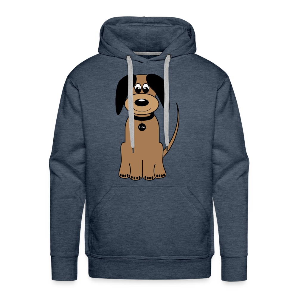 DOG Premium Hoodie - heather denim