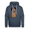 DOG Premium Hoodie - heather denim