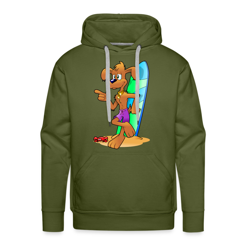 DOG Premium Hoodie - olive green