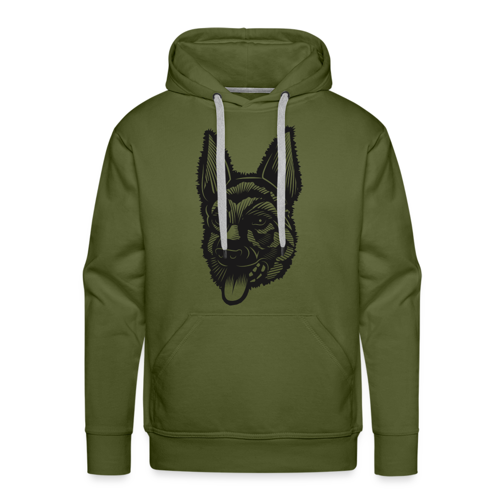 DOG Premium Hoodie - olive green