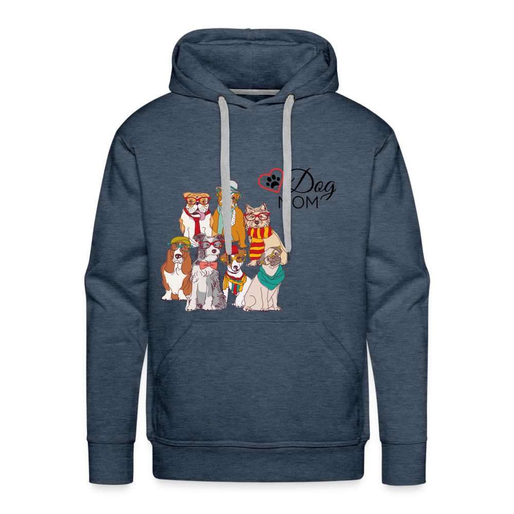 DOG Premium Hoodie - heather denim