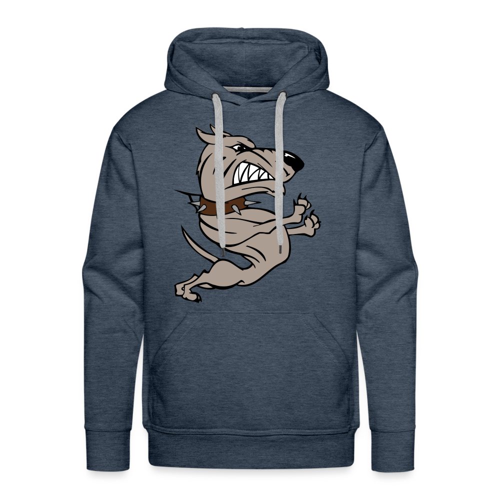 DOG Premium Hoodie - heather denim