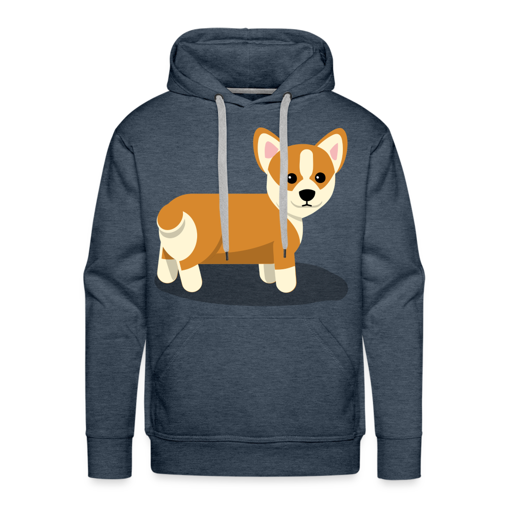 DOG Premium Hoodie - heather denim