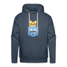 DOG Premium Hoodie - heather denim