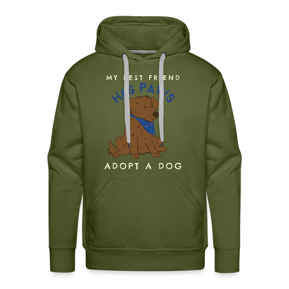 DOG Premium Hoodie - olive green