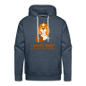 DOG Premium Hoodie - heather denim