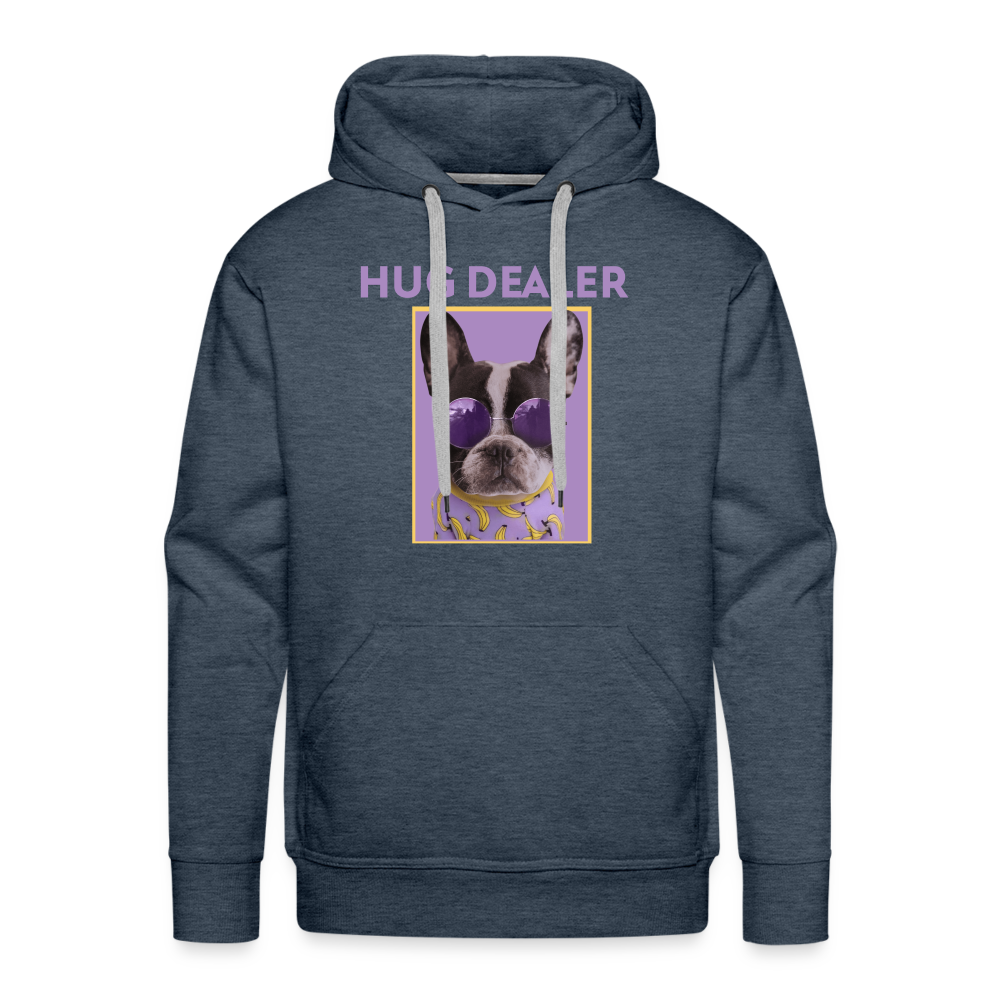 DOG Premium Hoodie - heather denim