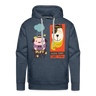 DOG Premium Hoodie - heather denim