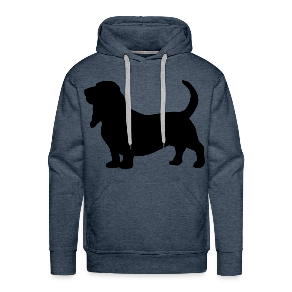 DOG Premium Hoodie - heather denim