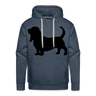 DOG Premium Hoodie - heather denim