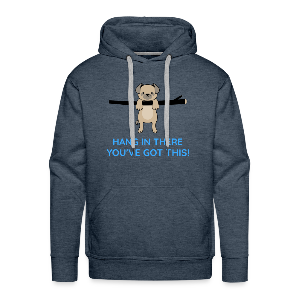 DOG Premium Hoodie - heather denim