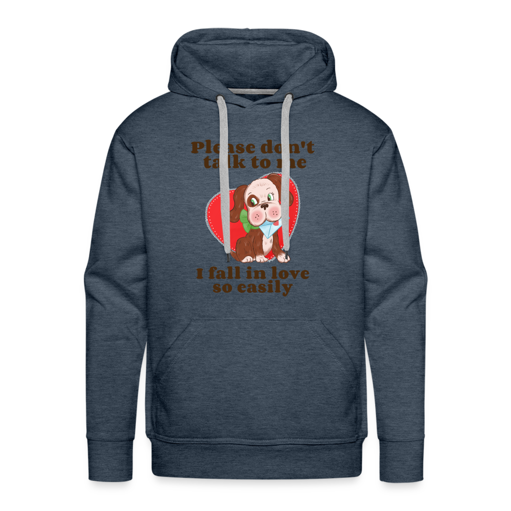 DOG Premium Hoodie - heather denim