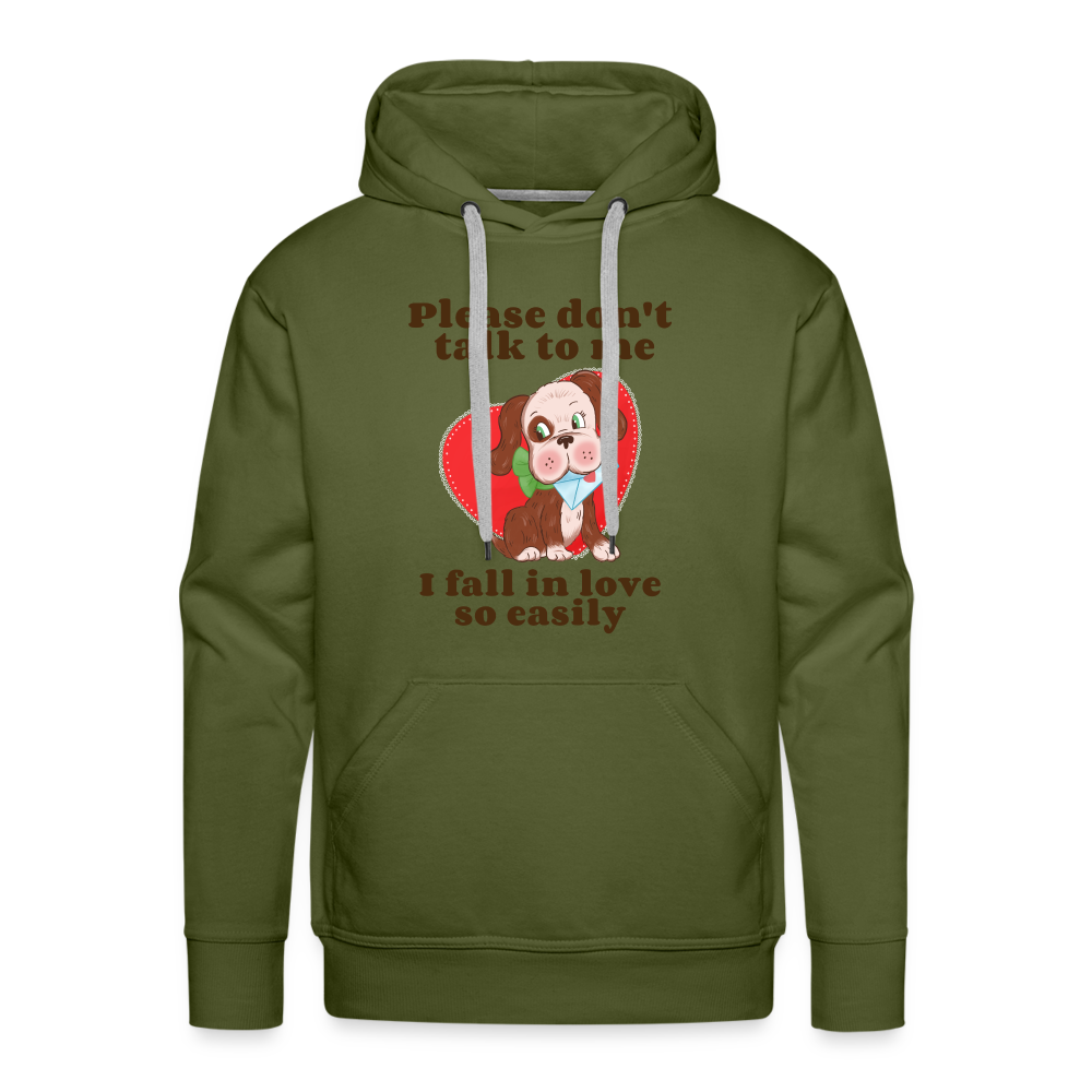 DOG Premium Hoodie - olive green