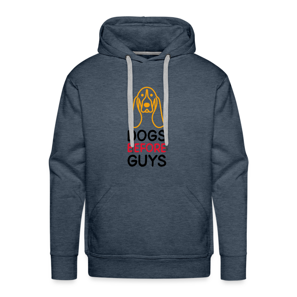 DOG Premium Hoodie - heather denim