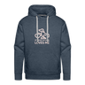 DOG Premium Hoodie - heather denim