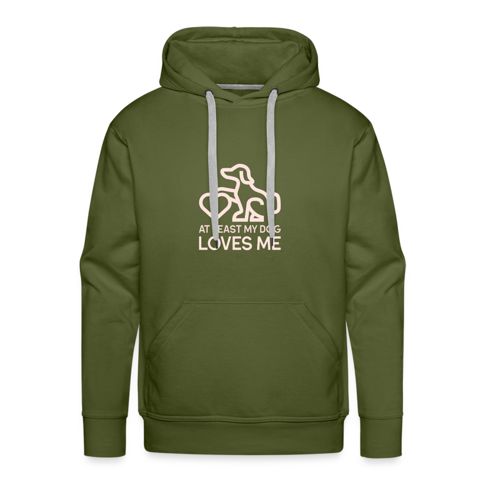 DOG Premium Hoodie - olive green