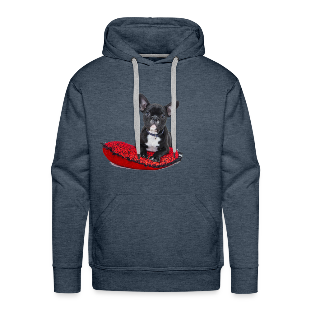 DOG Premium Hoodie - heather denim