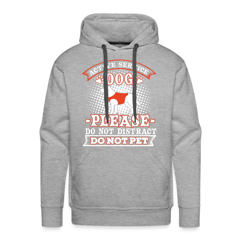 DOG Premium Hoodie - heather grey