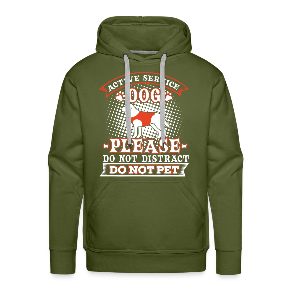 DOG Premium Hoodie - olive green