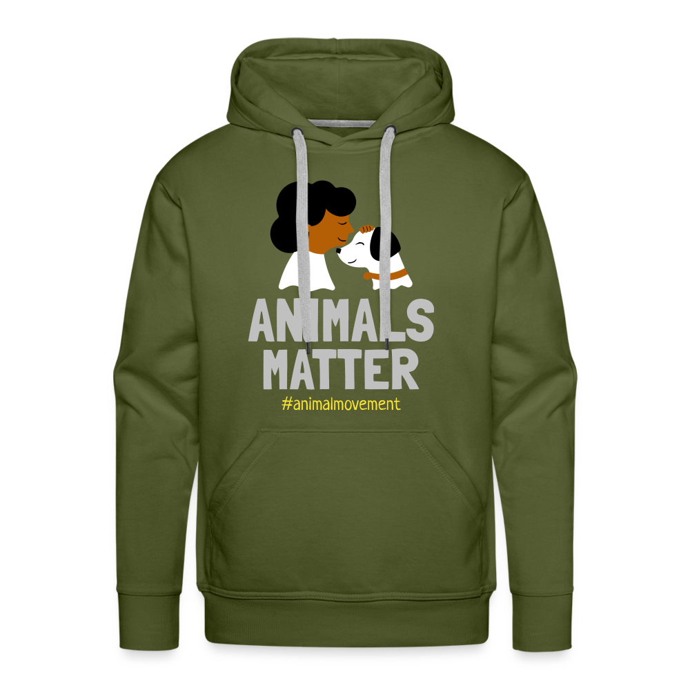 DOG Premium Hoodie - olive green