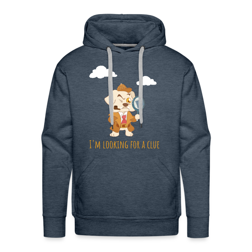 DOG Premium Hoodie - heather denim