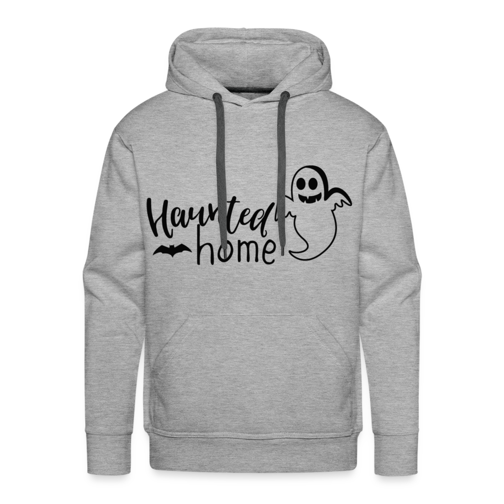 HAUNTED HOME Premium Hoodie - heather grey