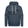 HAUNTED HOME Premium Hoodie - heather denim