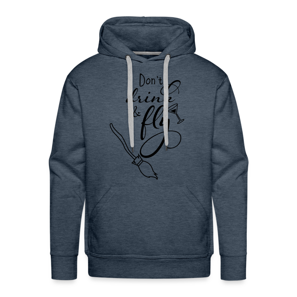 DON'T DRINK Premium Hoodie - heather denim