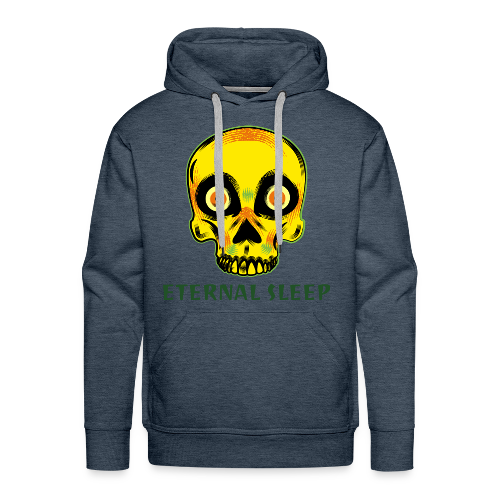 ETERNAL SLEEP Premium Hoodie - heather denim