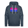 BOOSEXUAL Premium Hoodie - heather denim