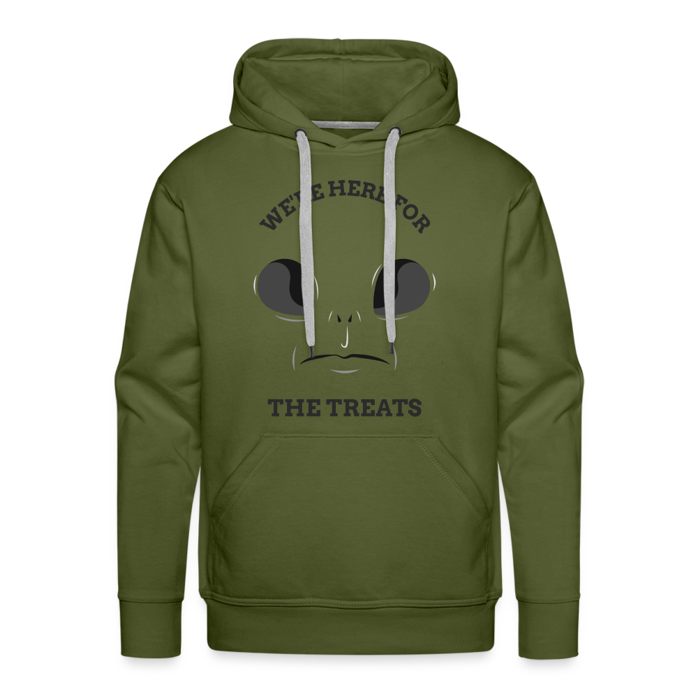 THE TREATS Premium Hoodie - olive green