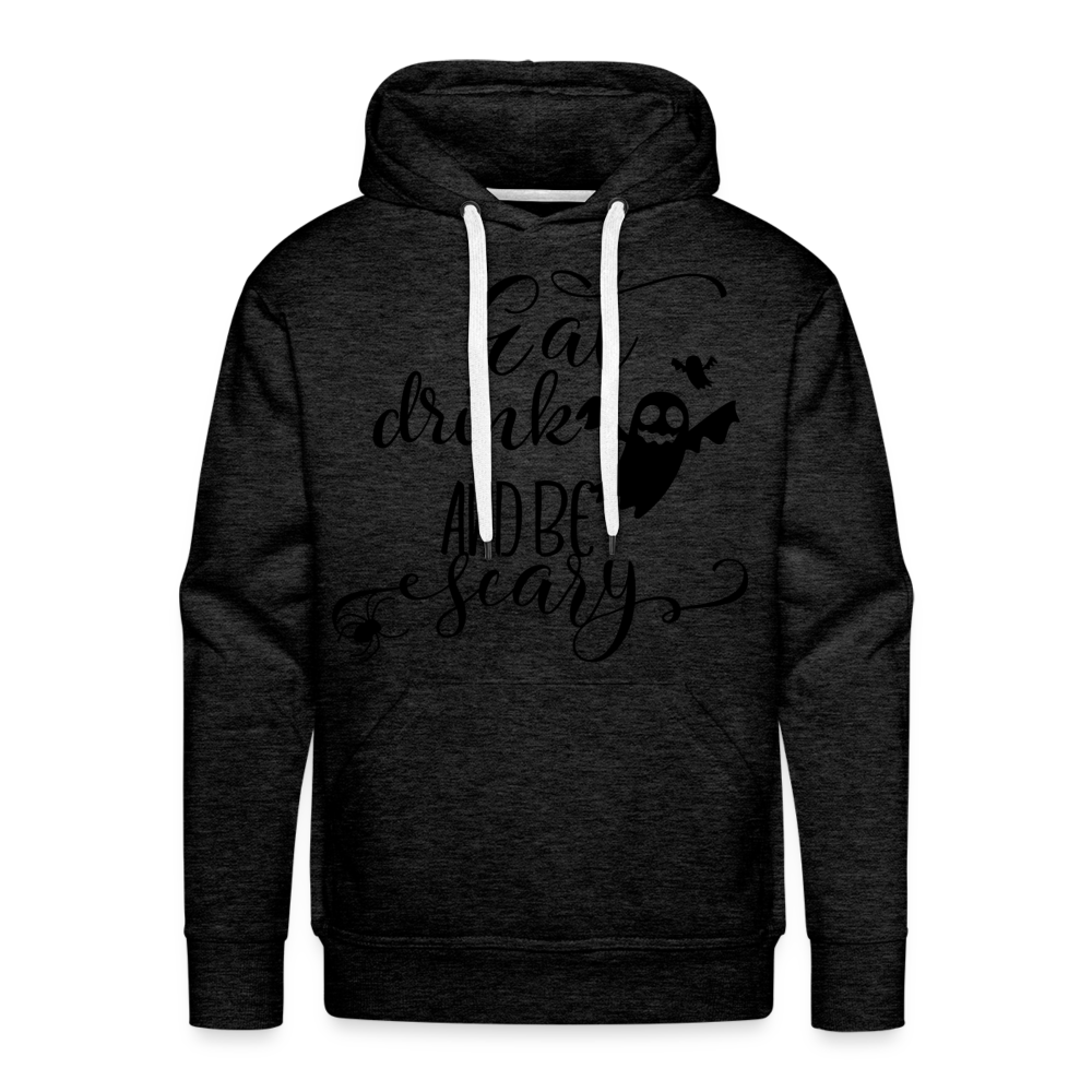 EAT DRINK Premium Hoodie - charcoal grey