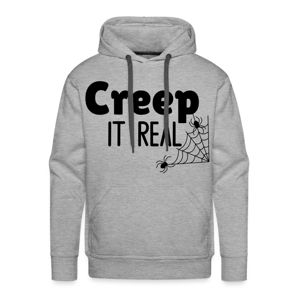 CREEP IT REAL Premium Hoodie - heather grey