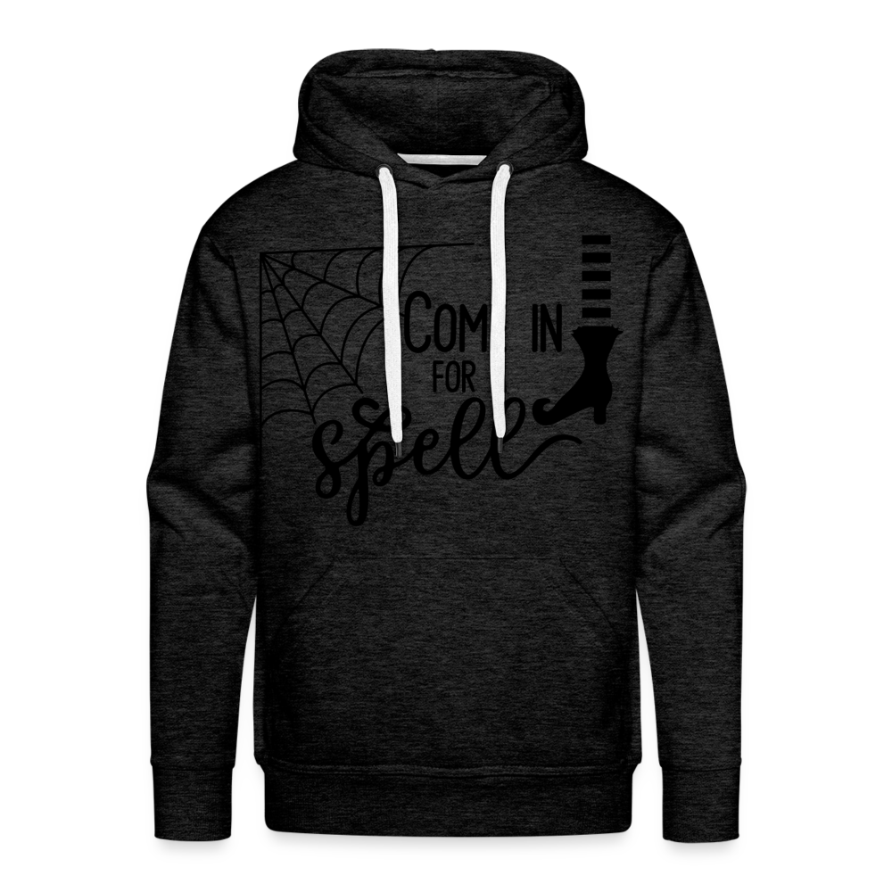 COME IN FOR A SPELL Premium Hoodie - charcoal grey