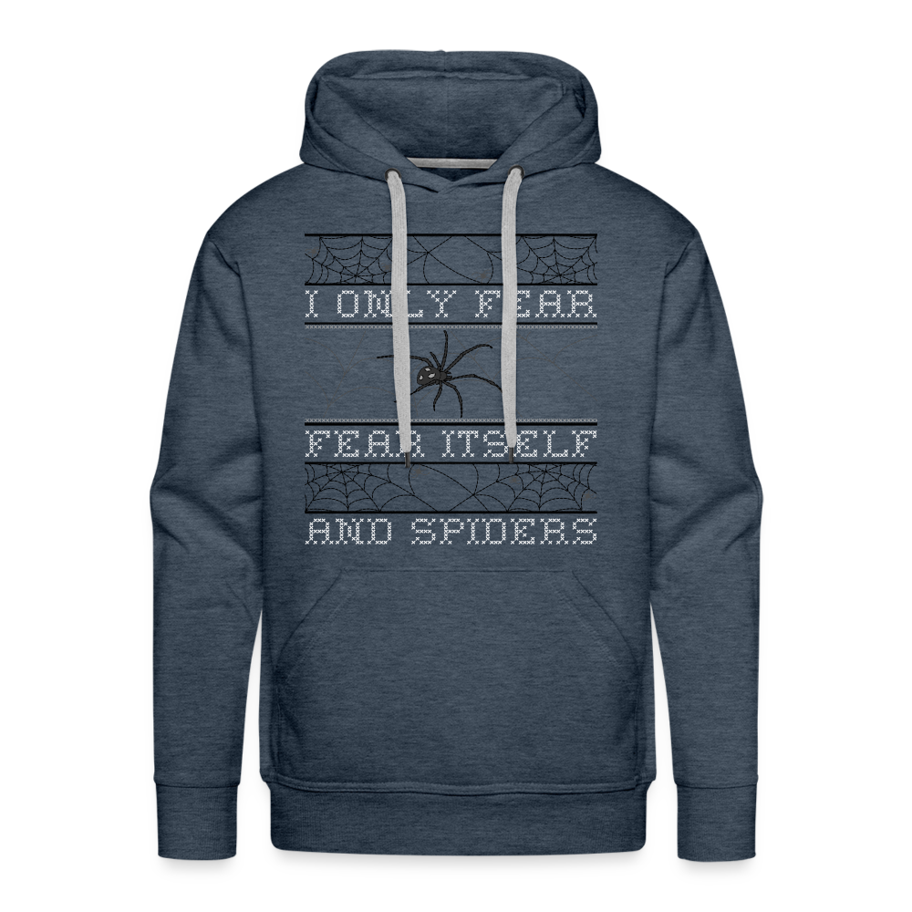 I ONLY FEAR Premium Hoodie - heather denim