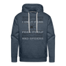 I ONLY FEAR Premium Hoodie - heather denim