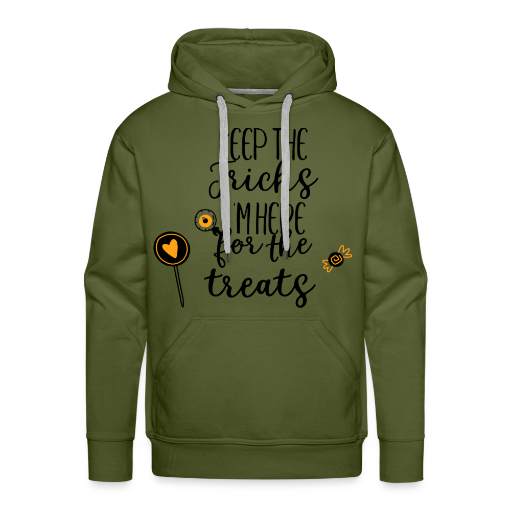 KEEP THE TRICKS Premium Hoodie - olive green