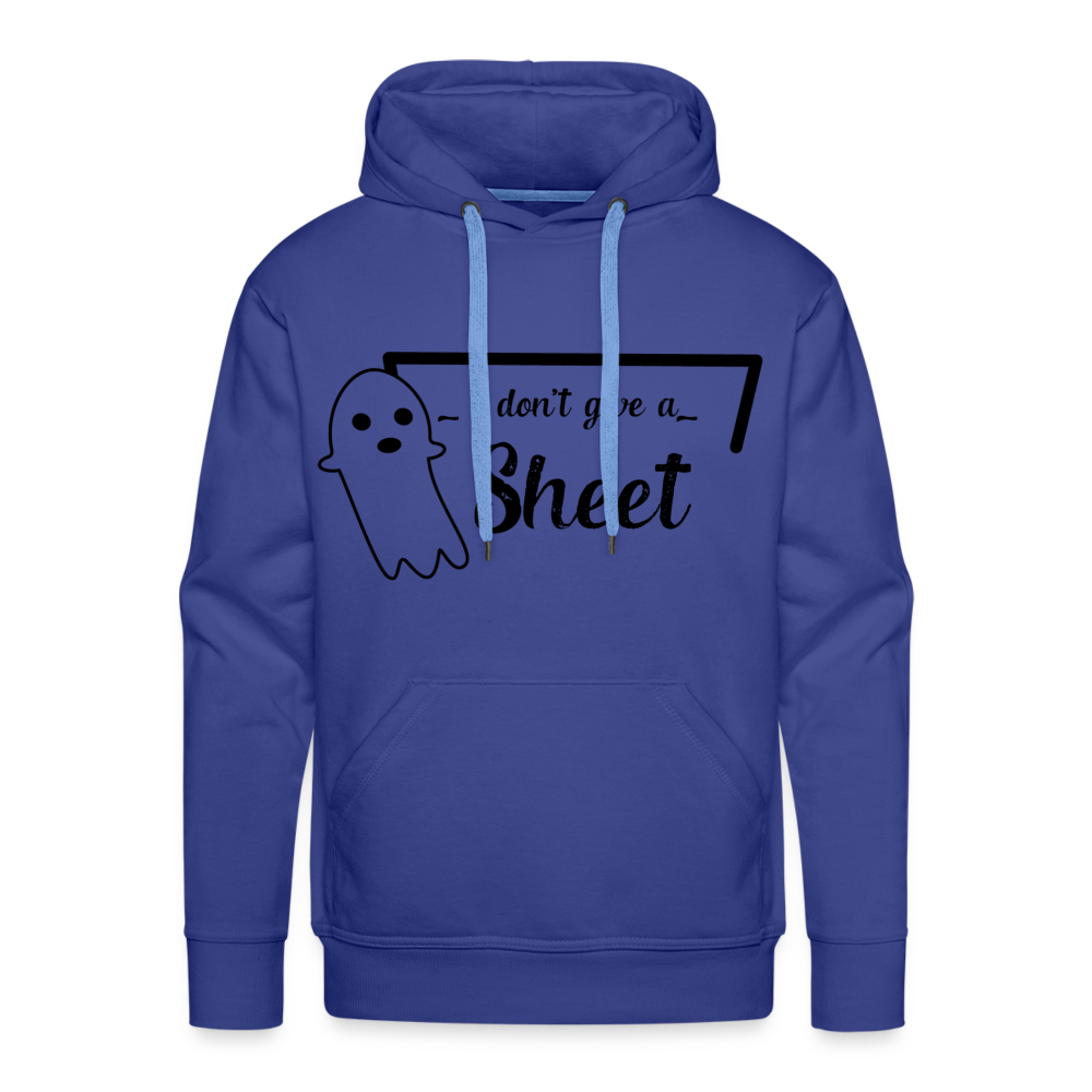 I DON'T GIVE A SHEET Premium Hoodie - royal blue