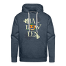 HALLOWEEN Premium Hoodie - heather denim