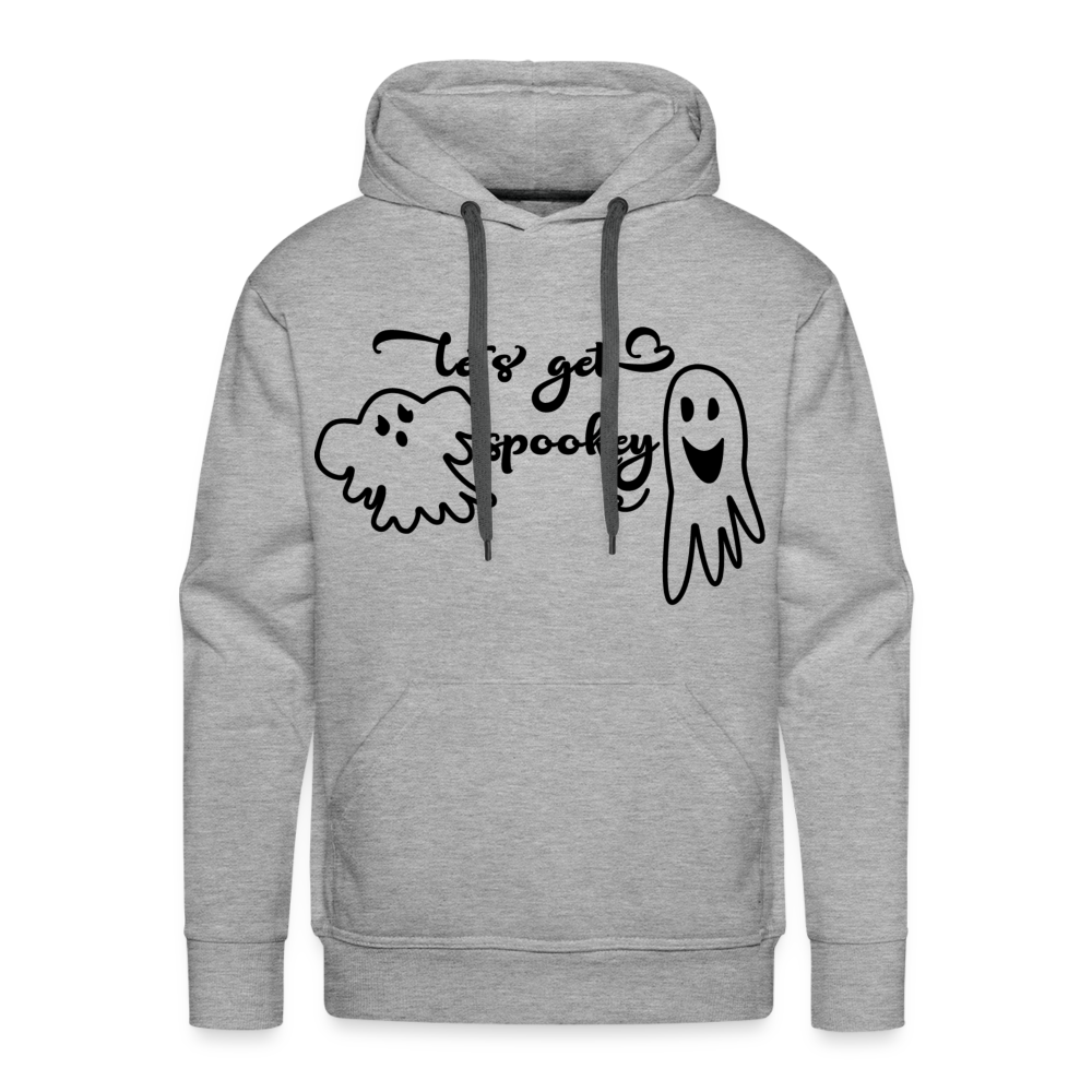 LET'S GET SPOOKEY Premium Hoodie - heather grey