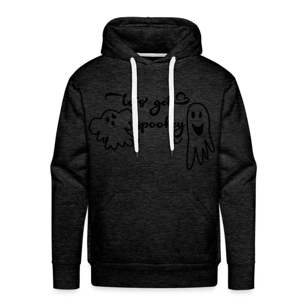 LET'S GET SPOOKEY Premium Hoodie - charcoal grey