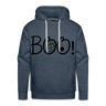 BOO Premium Hoodie - heather denim