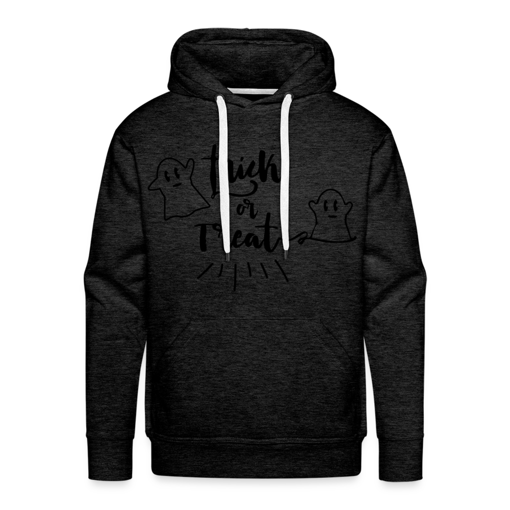 TRICK OR TREAT Premium Hoodie - charcoal grey