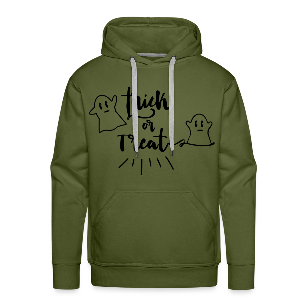 TRICK OR TREAT Premium Hoodie - olive green