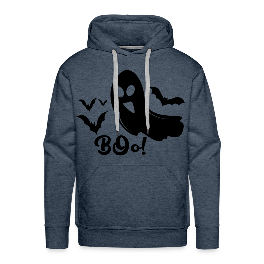 BOO Premium Hoodie - heather denim