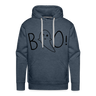 BOO Premium Hoodie - heather denim