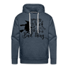 YOU SAY WITCH Premium Hoodie - heather denim