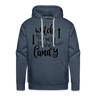 CANDY Premium Hoodie - heather denim