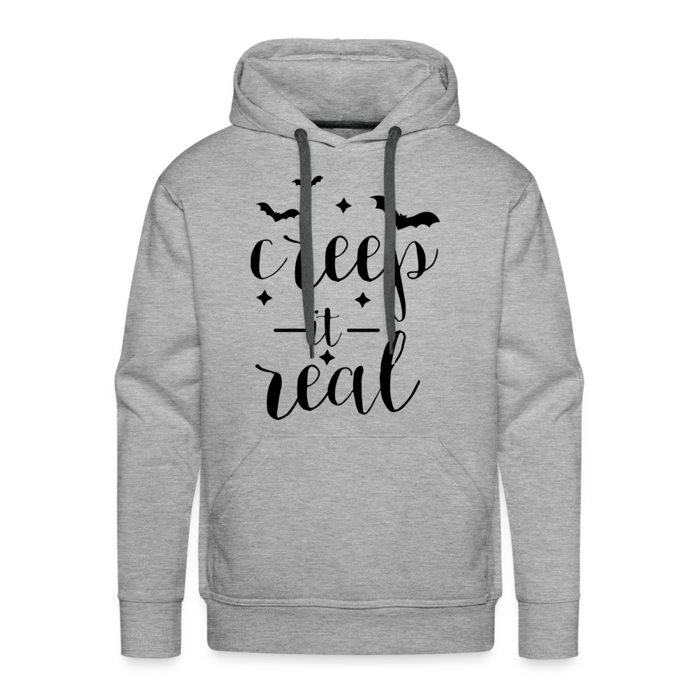 CREEP IT REAL Premium Hoodie - heather grey