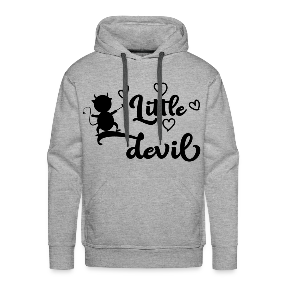 LITTLE DEVIL Premium Hoodie - heather grey